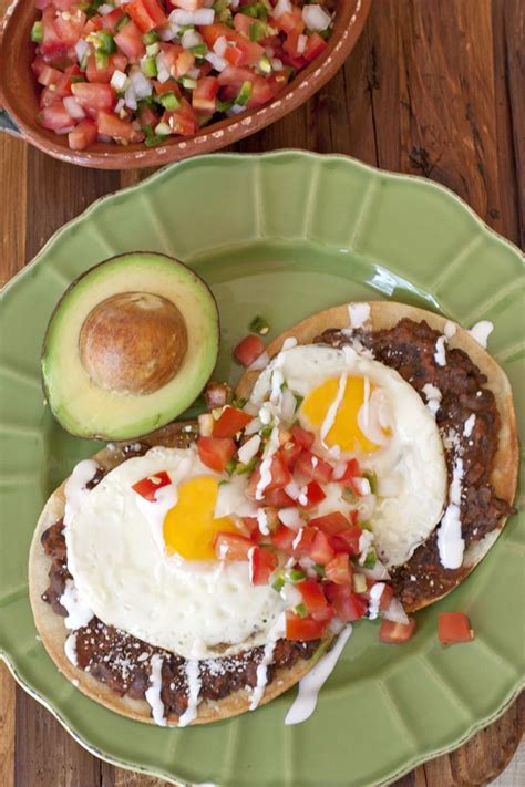 Black Bean Huevos Rancheros With Chorizo Recipe Mexican Breakfast