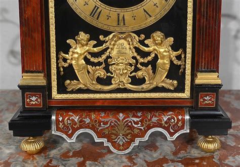 Pendule En Marqueterie Boulle Par L Leroy Cie Xixe