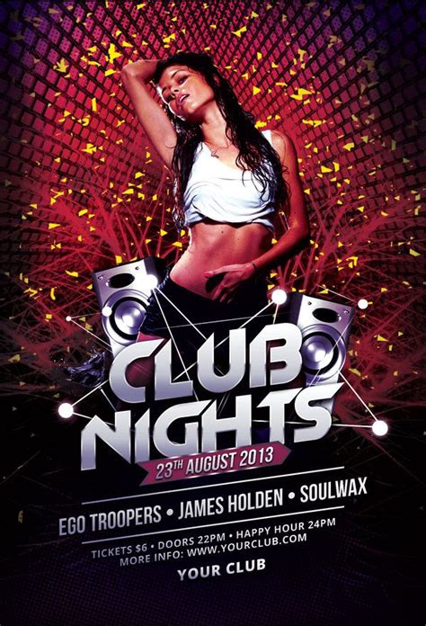 Club Nights Flyer Club Flyers Flyer Flyer Template