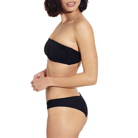 Haut De Bikini Bandeau Recycl Vanessa Noir De Underprotection