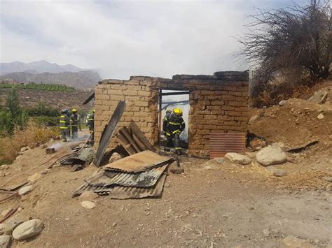 Andes On Line Una V Ctima Fatal Deja Incendio De Una Casa En La