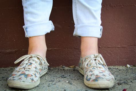 pair  blue  top shoes  stock photo