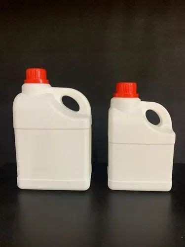 Screw Cap Hdpe Side Handle Bottles Use For Storage Chemical Litre