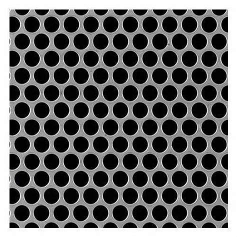 Durable Mm Galvanized Hot Rolled Mild Steel Perforated Sheet