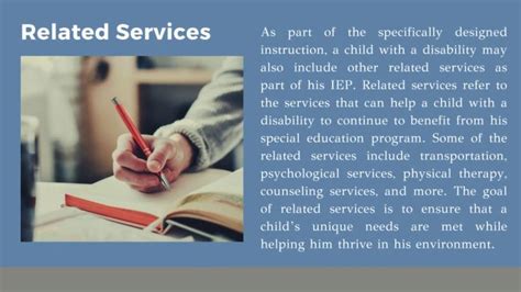 Different Types Of Special Education Services