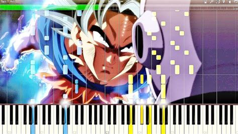 Dragon Ball Super Ost Ultra Instinct Clash Of Gods Piano Tutorial