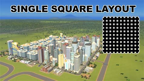 Cities Skylines Residential Layout