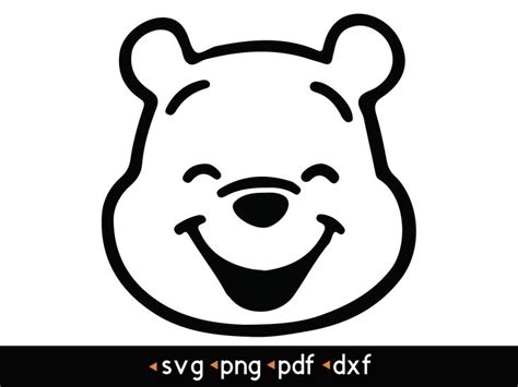 Winnie the Pooh 12 Svg, Png, Pdf, Dxf - Etsy in 2024 | Winnie the pooh ...