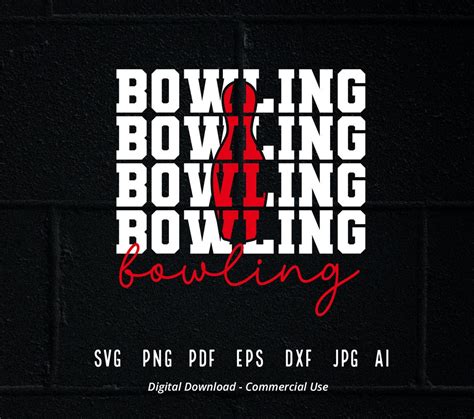 Bowling Svg Png Stacked Bowling Svg Bowling Pin Svg Bowling Player