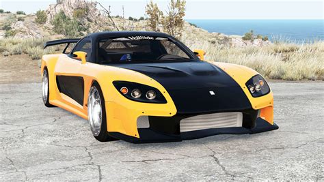 Mazda Rx 7 Veilside Fortune V20 Para Beamng Drive