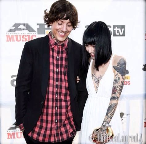 Oli Sykes And Hannah Snowdon At The Ap Awards 2014