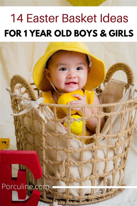 14 Best Easter Basket Ideas For 1 Year Old For Boys And Girls Porculine