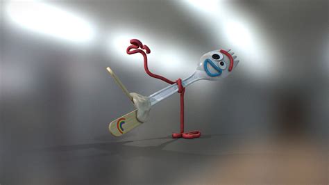 Forky Toy Story Buy Royalty Free 3d Model By 3djnctn Surajrai18sr