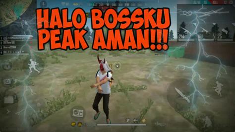 Story Wa Free Fire Halo Bossku Peak Aman Youtube