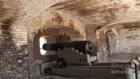 Cannon at Fort Sumter Photograph by Ruth H Curtis