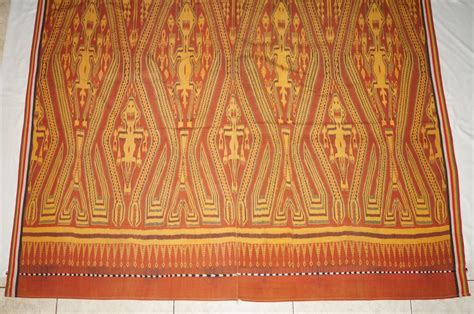 Fine Pua Kumbu Ceremonial Cloth Iban Dayak People Borneo Sarawak With