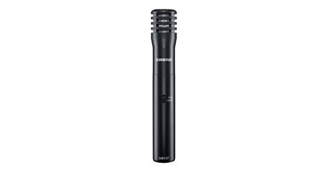 Shure Sm Lc Small Diaphragm Microphone Condenser Cardioid Incl