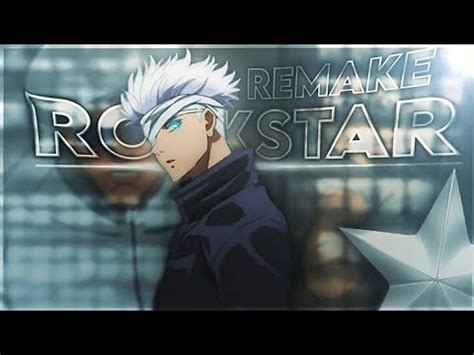 Rockstar Jujutsu Kaisen 0 Amv Edit Xenoz Remake YouTube