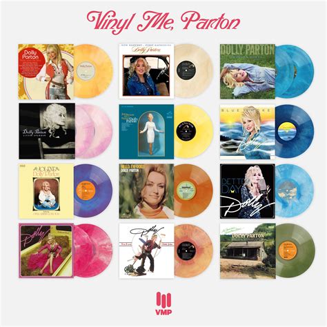 Dolly Parton Launches "Vinyl Me, Parton" Record of the Month Subscription