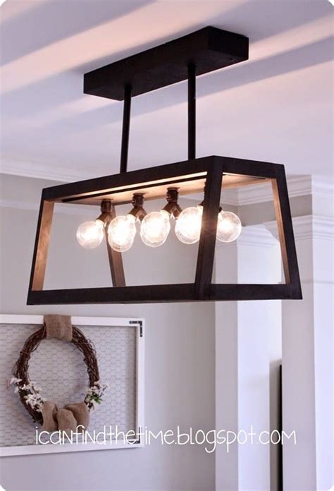 DIY Wood Chandelier for $47.50! - KnockOffDecor.com