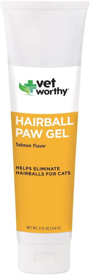 Vet Worthy Hairball Paw Gel Aid For Cats Hairball Remedy