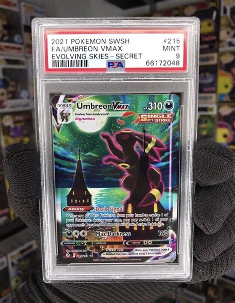 Evolving Skies Umbreon Vmax Alt Art Secret Rare Psa Ebay