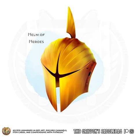 The Griffons Saddlebag Helm Of Heroes Wondrous Item