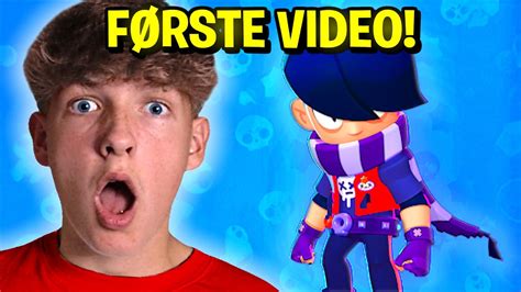 Min F Rste Video Dansk Brawl Stars Youtube