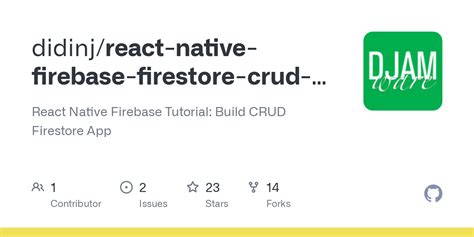 GitHub Didinj React Native Firebase Firestore Crud Example React