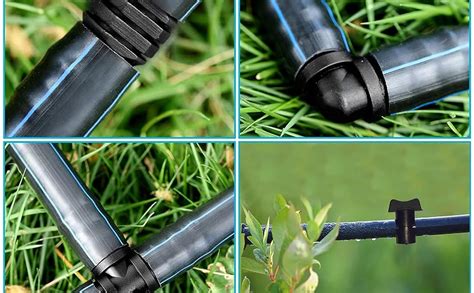 Appster 16mm Drip Irrigation Accessories Kit Pipe Fittings For