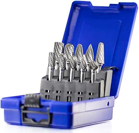 Amazon Yufutol Carbide Burrs Set Pcs Double Cut Solid Carbide