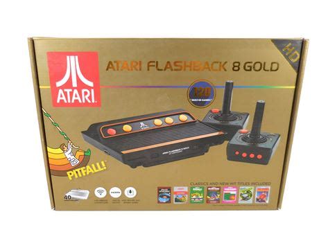 ShopTheSalvationArmy Atari FlashBack 8 Gold Deluxe Game System With