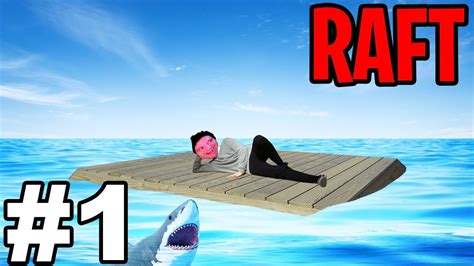 Stranded In The Middle Of The Ocean Raft Part 1 Youtube