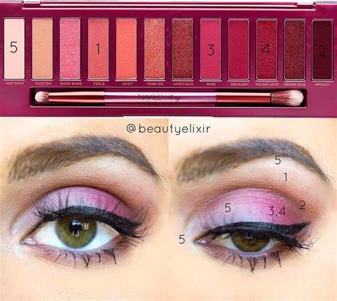 Naked Cherry Palette Look And Tutorial By Beautyelixir Makeup Makeup Is Life Eye Makeup Steps