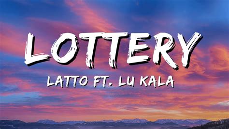 Latto Lottery Ft Lu Kala Lyrics Youtube