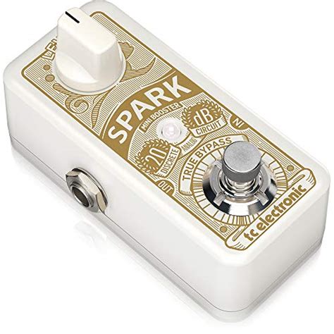 Tc Electronic Spark Mini Booster Ultra Compact Booster Pedal With