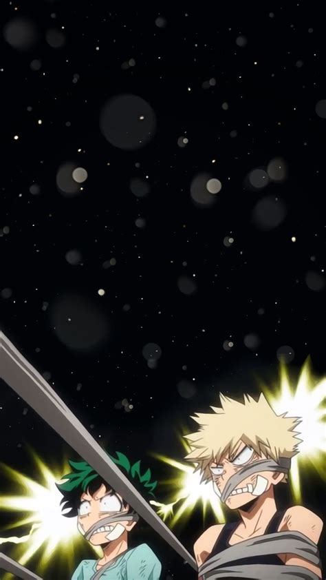 Aesthetic Wallpaper Deku Kacchan Power Duo