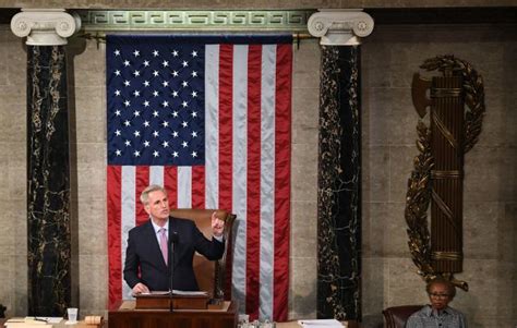 Republican Kevin Mccarthy Elected Us House Speaker After 15th Vote