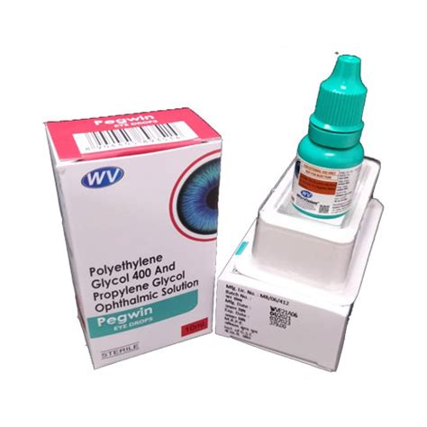 Pegwin Eye Drops Aclivia Healthcare Pvt Ltd