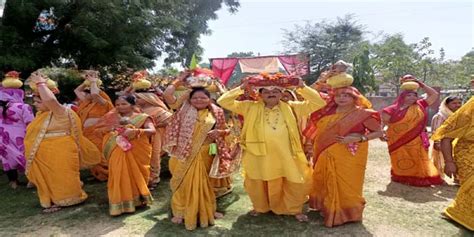 Shrimad Bhagwat Katha Organized In Bodla A Grand Kalash Yatra Was