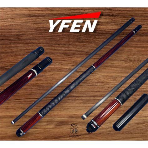 Jual Stick Billiard Carbon Yfen Cue Leather Grip Stick Play M5 Shopee