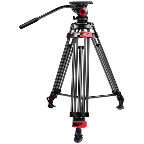 Miliboo Portable Aluminum Camera Tripod With Fluid Head