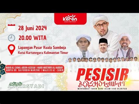 Live Pesisir Bersholawat Dalam Rangka Menyambut Tahun Baru Islam