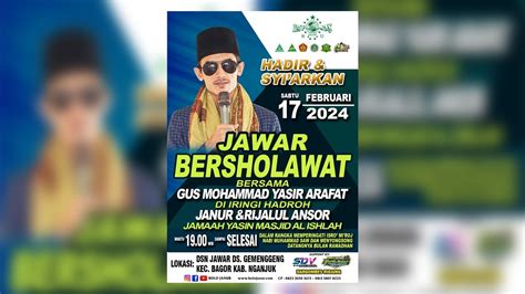 Live Jawar Bersholawat Bersama Majelis Janur Sdv Multimedia