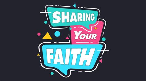 Sharing Your Faith