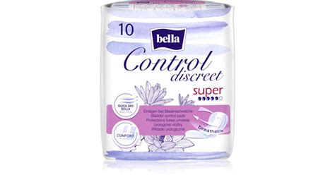 BELLA Control Discreet Super Incontinence Pads Notino Co Uk