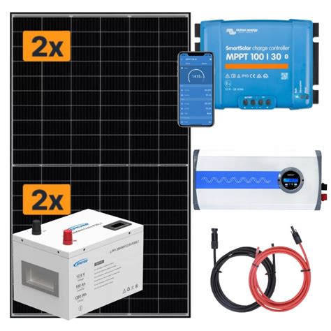 Elektrownia Słoneczna 820WP z Akumulatorem Zasilanie 230V Moc 2000W