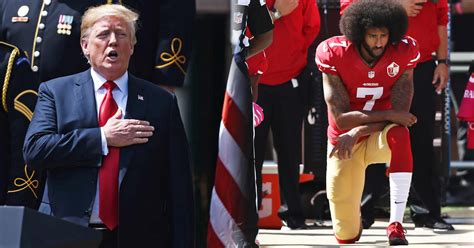 President Donald Trump Calls On Protesting Nfl Players To Provide Names