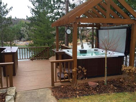 Hot Tub Pergola Design Ideas Diy Building Costs 60 Photos