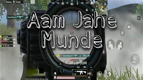 Aam Jahe Munde 5 Finger Gyro 60 FPS BGMI Montage OnePlus 9R 9 8T 7T